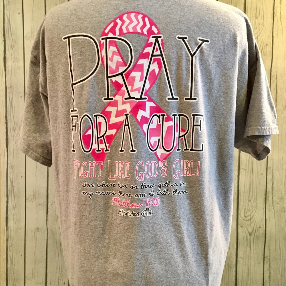 Breast Cancer Awareness Faith Tee | XL